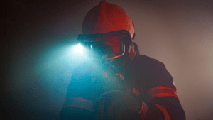 Firefighter flashlights