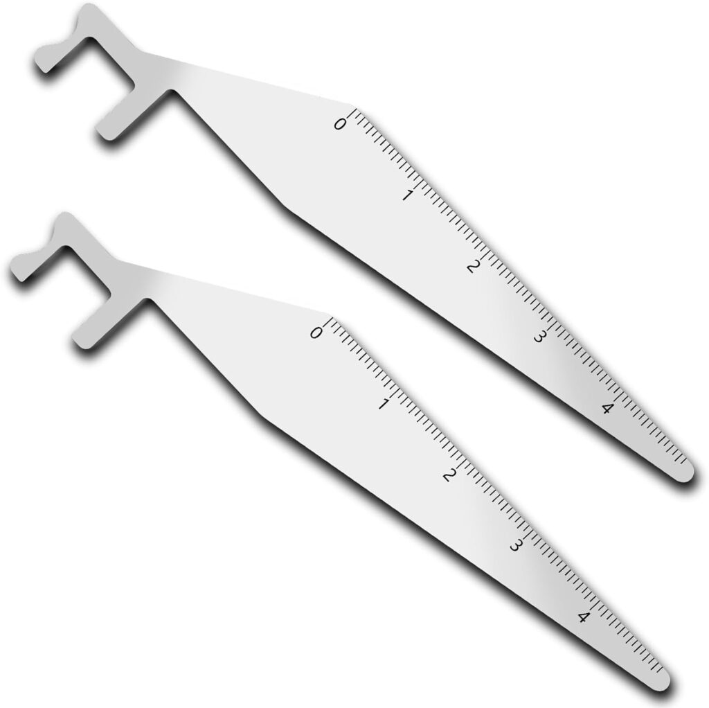 2 Pack Firefighter Tools,Firefighting Tools,Multipurpose Leverage Tool,Spring Steel,Pry Tool Hand Tools with 5-inch Scale,Silver